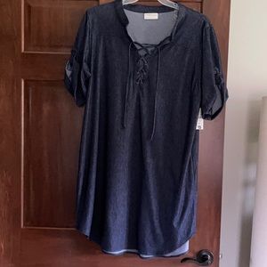 Women’s tunic dress,soft,stretchy material